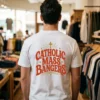 Catholic Mass Bangers Shirt - Front View Main Mockup