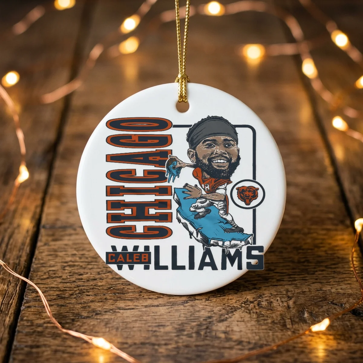 Chicago Bears Caleb Williams Ice Shirt - Design Preview