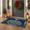 Dear Santa Keep Your Toys Rays Won The 2026 World Series Holiday Doormat - Front View Main Mockup