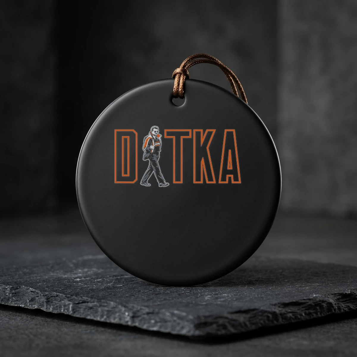 ditka flick off outline ceramic ornament ditka flick off outline ceramic ornament