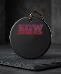 ECW Retro Logo WHT Shirt - Back or Alternative Angle Mockup