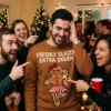 extra dough freshly glazed naughty adult humor christmas sweater