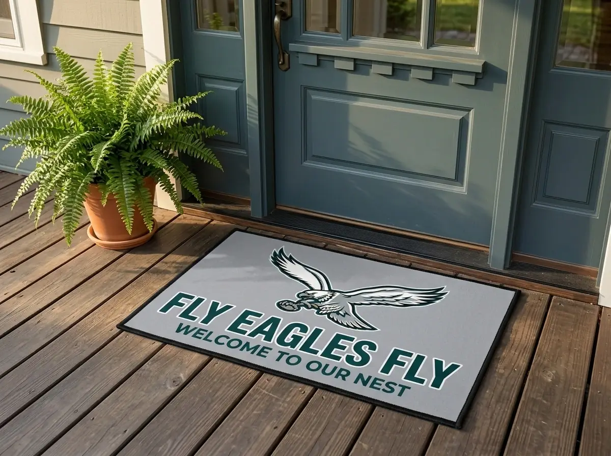 fly eagles fly soaring eagle gray entryway mat mockup 2 fly eagles fly soaring eagle gray entryway mat mockup 2