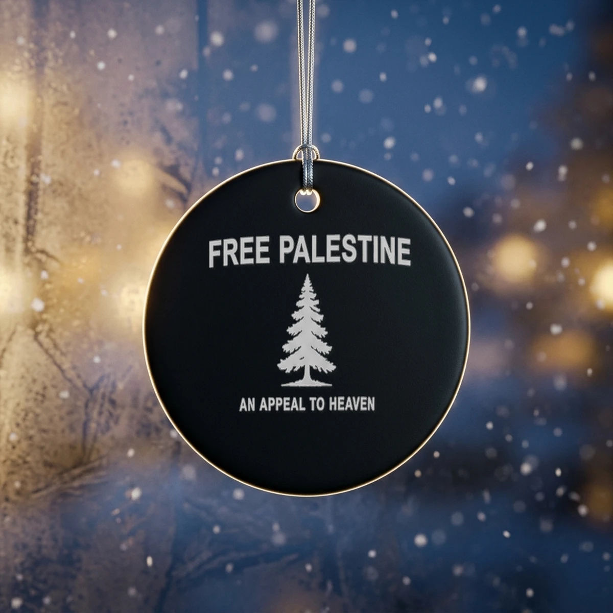 free palestine zach bryan ornament free palestine zach bryan ornament