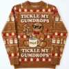 gingerbread cannibal feast cookie crumbs ugly christmas sweater 1