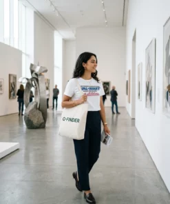 god forbid i shoplift from the department store whi white tshirt museum gallery