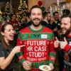 hr incident report violation sarcastic office gag christmas sweater