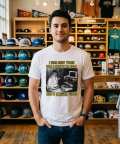 I Miss When There Was A Computer Room And It Stayed There T-Shirt - Front View Main Mockup