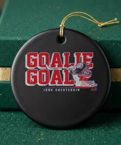 igor shesterkin goalie goal ornament