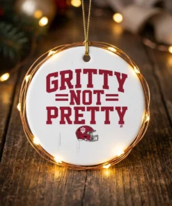Indiana Football Gritty Not Pretty Shirt - Lifestyle Model Mockup