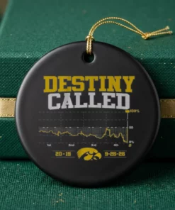iowa football destiny called ornament