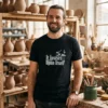 it insists upon itself black tshirt pottery studio