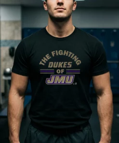 JMU Dukes The Fighting Dukes Of JMU T-Shirt - Front View Main Mockup