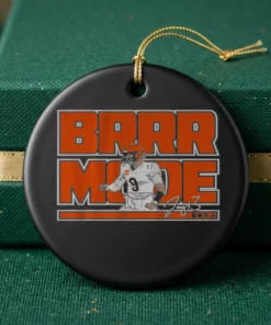 Joe Burrow Brrr Mode T-Shirt - Back or Alternative Angle Mockup