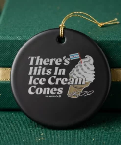 kyle teel there s hits in ice cream cones ornament