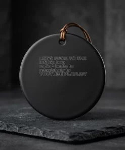 let s fuck to the lofi hip hop playlist ceramic ornament
