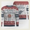 merry swishmas west virginia basketball ugly christmas sweater 1