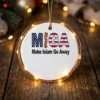 MIGA Make Islam Go Away Shirt Ornament - Front View Main Mockup