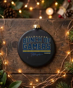 Milwaukee Baseball Bunch Of Gamers Shirt - Lifestyle Model Mockup