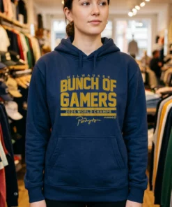 Milwaukee Baseball Bunch Of Gamers World Champs - Back or Alternative Angle Mockup