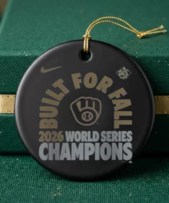 Milwaukee Brewers 2026 World Series Champions Built For Fall T-Shirt - Back or Alternative Angle Mockup