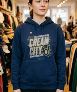Milwaukee Brewers 2026 World Series Champions Cream City T-Shirt - Back or Alternative Angle Mockup