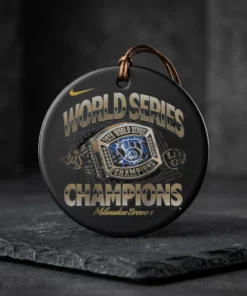 Milwaukee Brewers 2026 World Series Champions Ring T-Shirt - Back or Alternative Angle Mockup