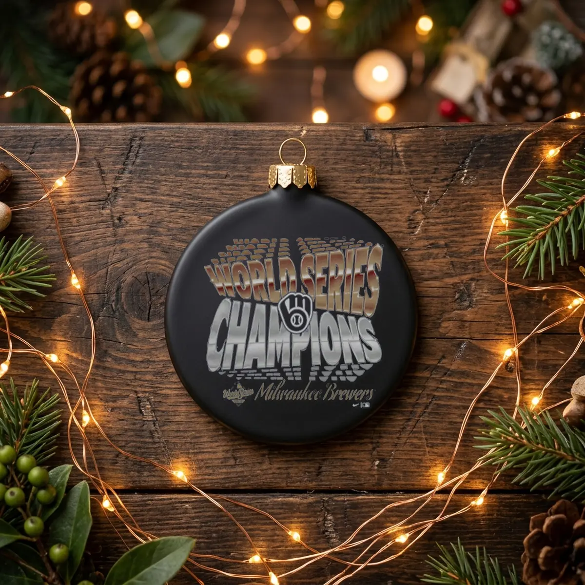 Milwaukee Brewers 2026 World Series Champions Stack T-Shirt - Design Preview