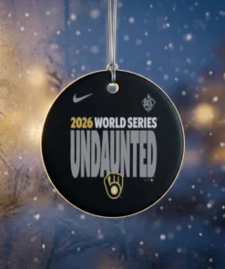 Milwaukee Brewers Nike 2026 World Series Undaunted T-Shirt - Back or Alternative Angle Mockup