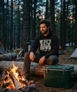 missouri football won t back down black hoodie campfire twilight