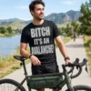 nathan fuckin mackinnon bitch it s an avalanche black tshirt gravel bike