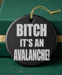 nathan fuckin mackinnon bitch it s an avalanche ornament