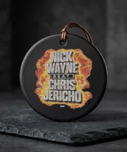 Nick Wayne - Nick Wayne Beat Chris Jericho T-Shirt - Back or Alternative Angle Mockup
