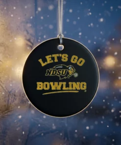 North Dakota State Football LetS Go Bowling Shirt - Back or Alternative Angle Mockup