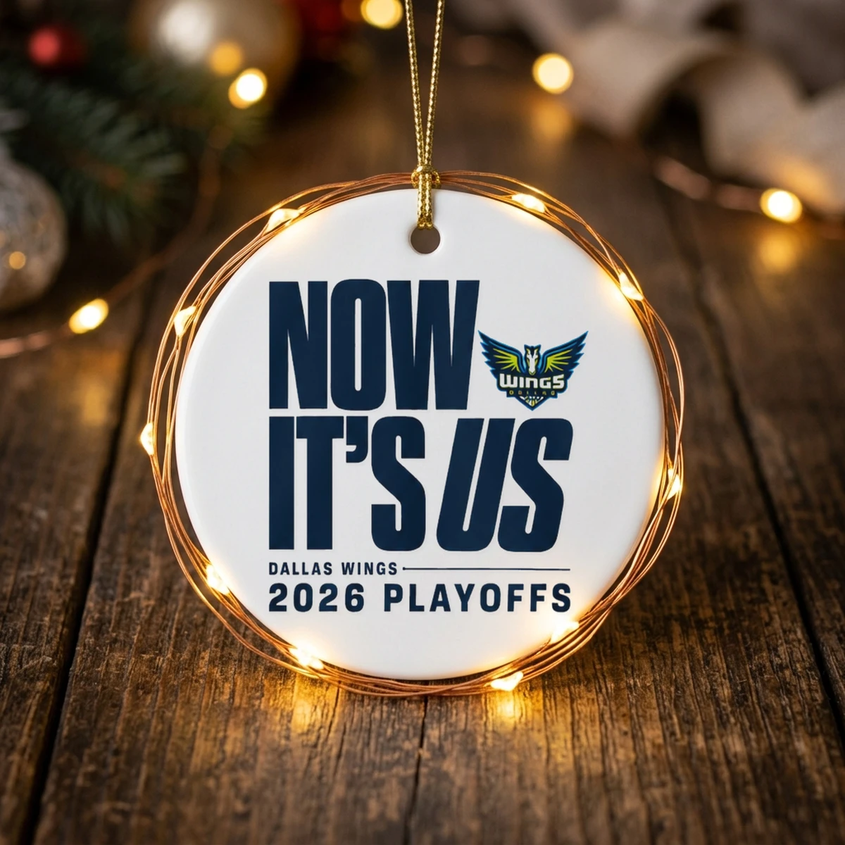 Now It'S Us Dallas Wings Playoffs 2026 Shirt - Design Preview