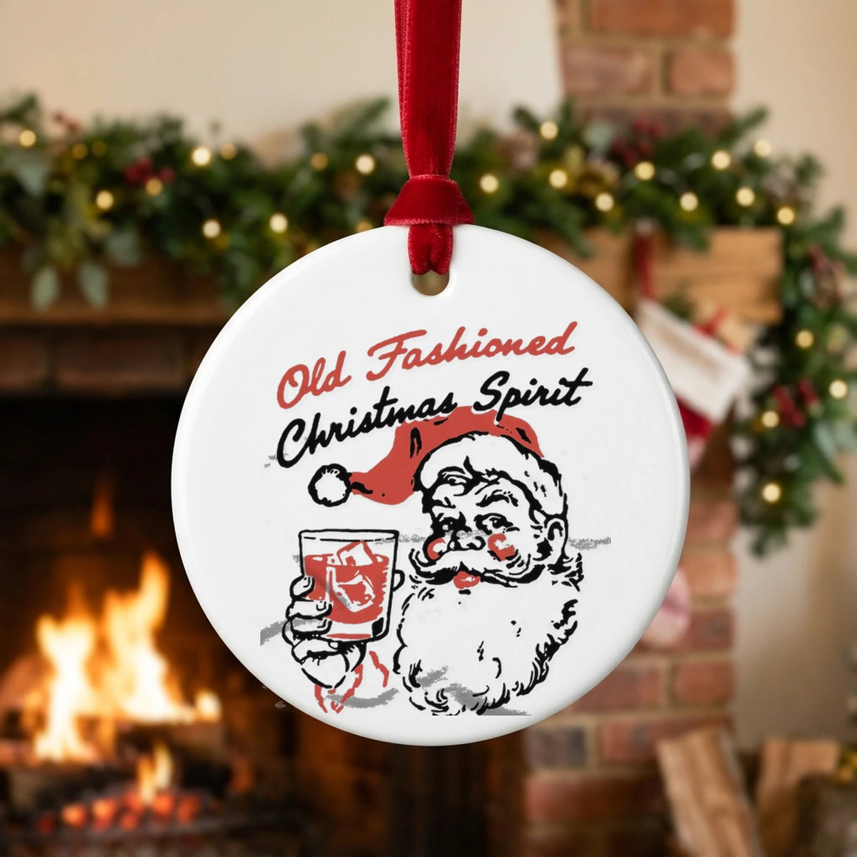 Old Fashioned Christmas Spirit T-Shirt - Design Preview