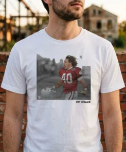 Pat Tillman Pay Homage Shirt - Front View Main Mockup