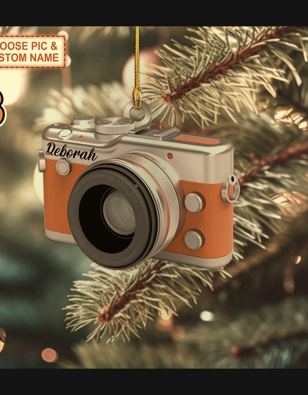 photographer vintage camera flat 2d acrylic christmas tree ornament 3 photographer vintage camera flat 2d acrylic christmas tree ornament 3