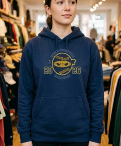 Pitching Ninja T-Shirt (Milwaukee 2026 Champs Edition) - Close-up Graphic Detail Mockup
