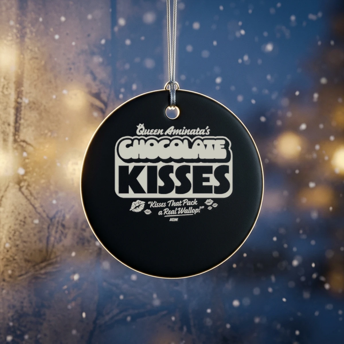 queen aminata chocolate kisses ornament Queen Aminata - Chocolate Kisses T-Shirt - Back or Alternative Angle Mockup