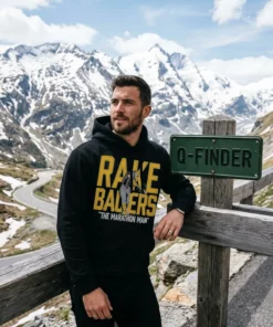 Rake Bauers The Marathon Man Shirt - Lifestyle Model Mockup