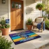 Retro Devil Rays 1998 Gradient 2026 World Series Champions Welcome Doormat - Front View Main Mockup
