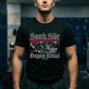 south side baseball dugout dance ritual tshirt black male3
