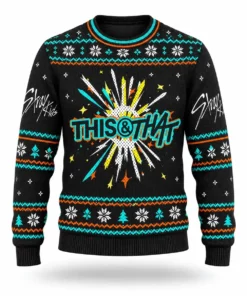 stray kids this that ugly christmas sweater holiday gift 2