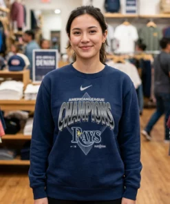 Tampa Bay Rays 2026 American League Champions T-Shirt - Back or Alternative Angle Mockup