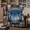 Tampa Bay Rays 2026 American League Champions Stadium Celebration Blanket - Front View Main Mockup