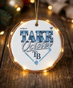 tampa bay rays 2026 mlb division series champions distressed l ornament