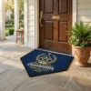 Tampa Bay Rays 2026 World Series Champions Home Plate Pentagon Commemorative Doormat - Front View Main Mockup