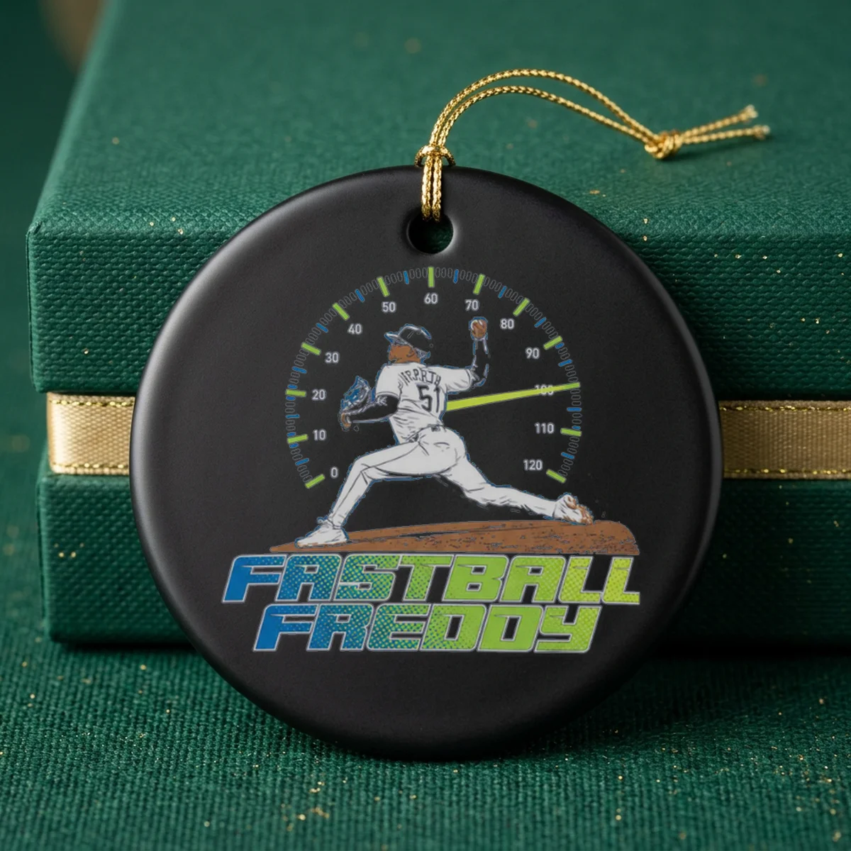 tb rays freddy peralta fastball freddy ornament TB Rays Freddy Peralta Fastball Freddy Shirt - Back or Alternative Angle Mockup