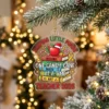 Teacher Life Shaping Little Minds One Candy Cane At A Time 2026 Custom Acrylic Ornament - Front View Main Mockup